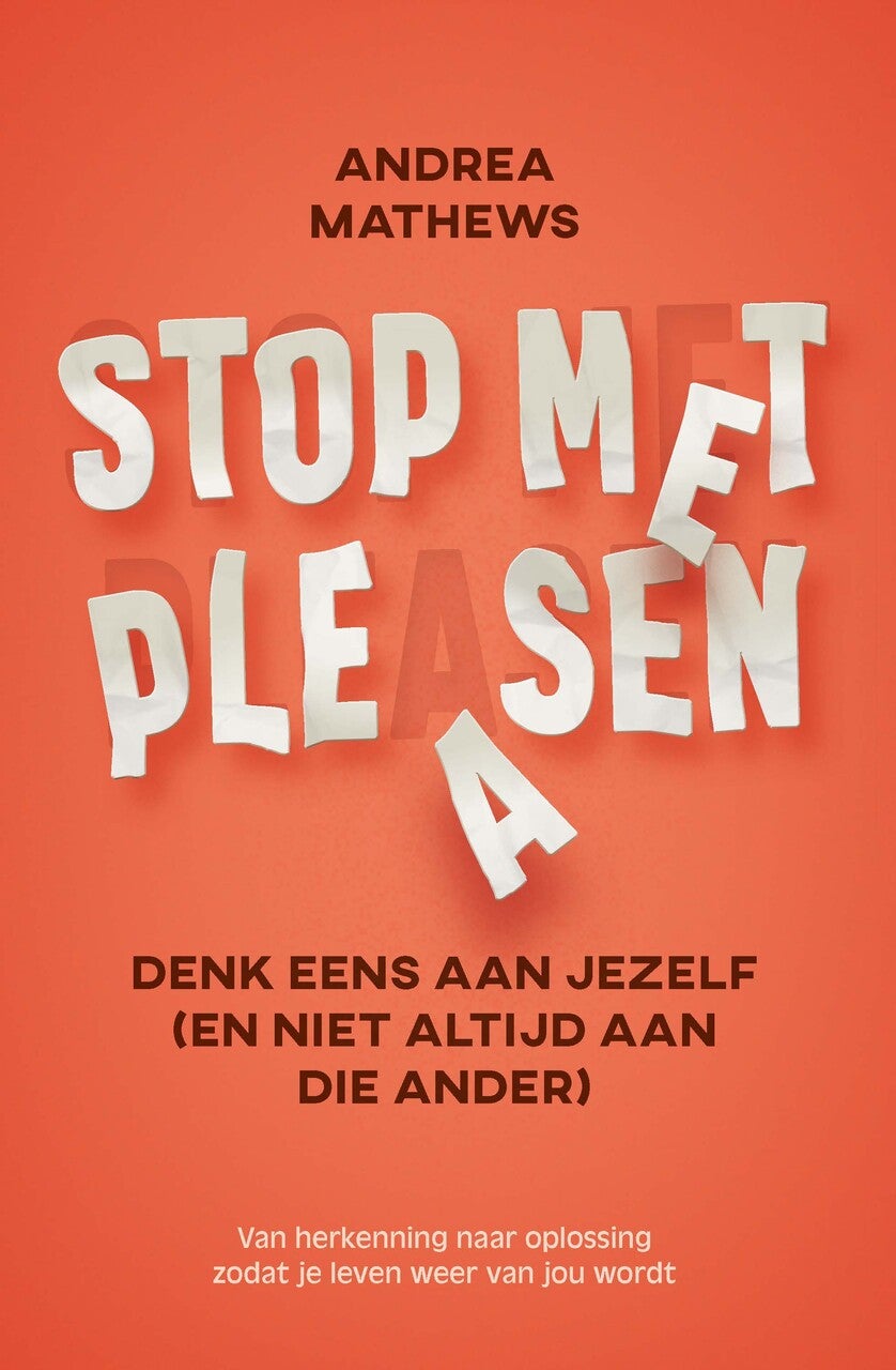 Boekcover Stop met pleasen